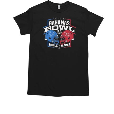 Liberty Vs Buffalo 2025 Bahamas Bowl Head To Head T-Shirt