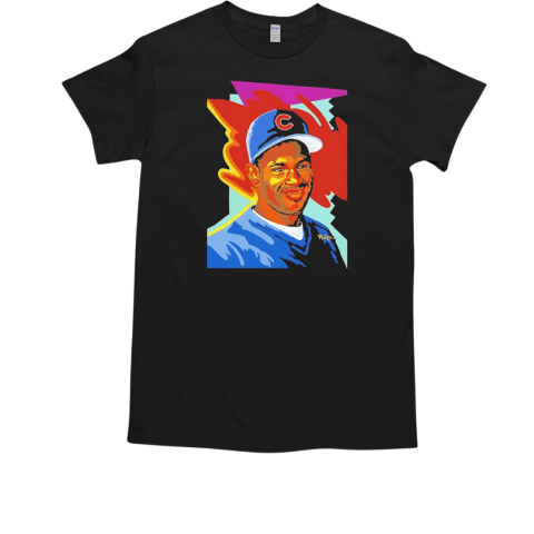 Sammy Sosa Chicago Cubs portrait T-Shirt