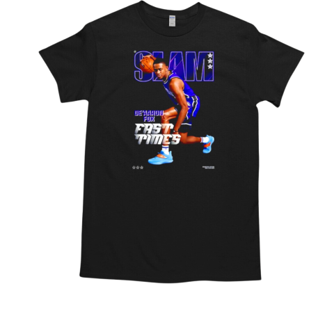 Slam De'Aaron Fox Fast Times T-Shirt