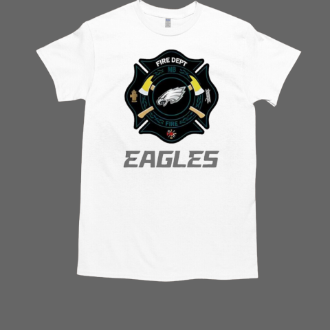 Firefighter Appreciation Philadelphia Eagles logo T-Shirt