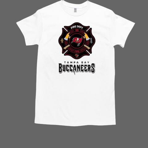 Firefighter Appreciation Tampa Bay Buccaneers logo T-Shirt