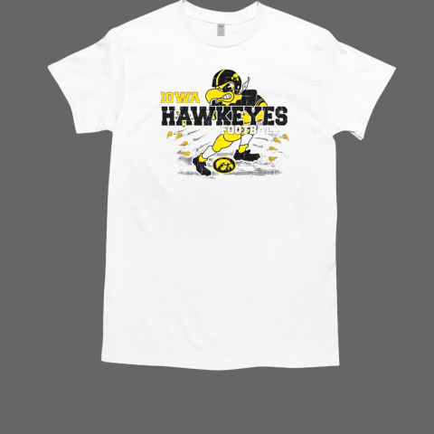 Iowa basketball football mascot Herky the Hawk vintage T-Shirt