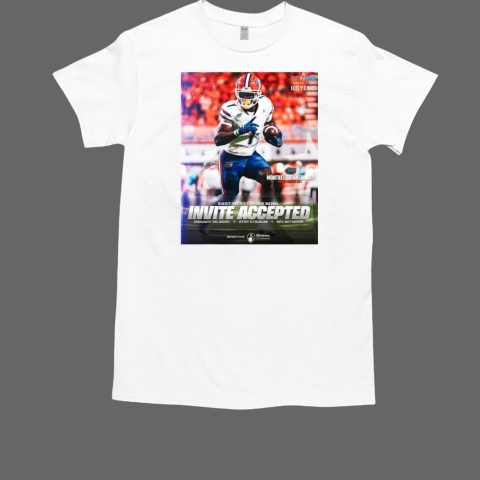 RB Montrell Johnson Jr. From Florida Gators accepted his invite to the 100th East West Jan 30 2025 Shrine Bowl T-Shirt