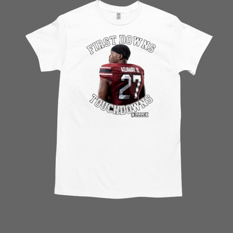 South Carolina Gamecocks Oscar Adaway III First Downs Touchdowns T-Shirt