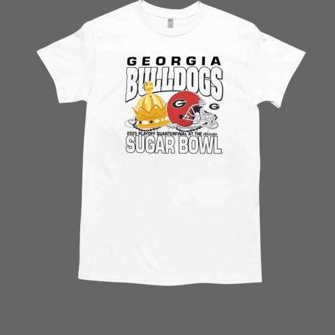 Sugar Bowl College Football Playoffs Georgia Bulldogs 2025 T-Shirt