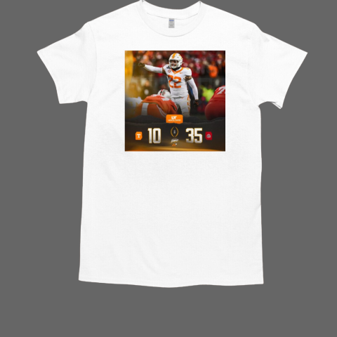 Tennessee Vols Vs Ohio State Buckeyes 10 – 35 End Of The Third Medical Center T-Shirt