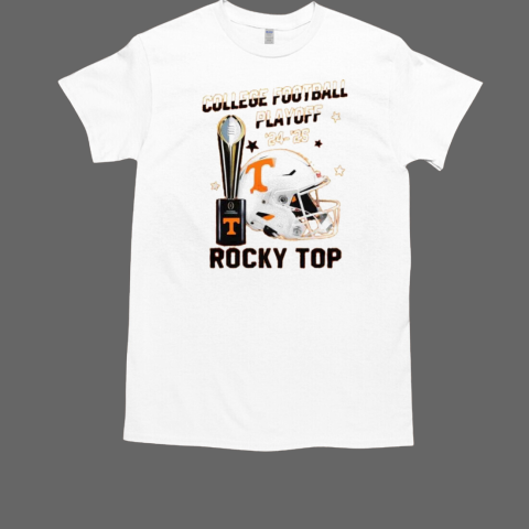 Tennessee Volunteers 24 25 college football playoff Rocky T-Shirt