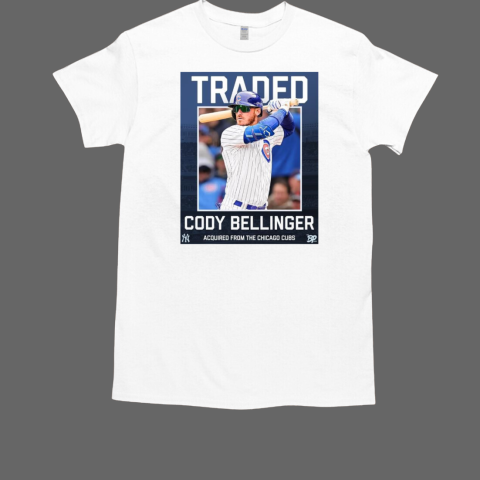 Traded Cody Bellinger Acquired From The Chicago Cubs T-Shirt