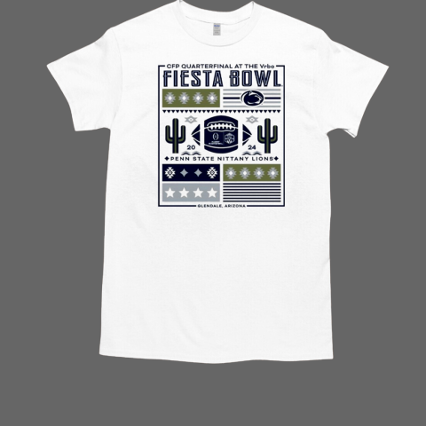 2024 CFP Vrbo Fiesta Bowl Penn State Block Party T-Shirt