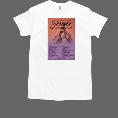 Damien Escobar Gemini Tour 2025 T-Shirt