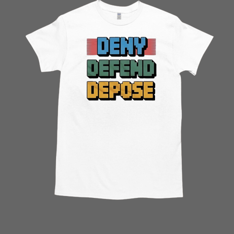 Deny defend depose Super Mario Luigi T-Shirt