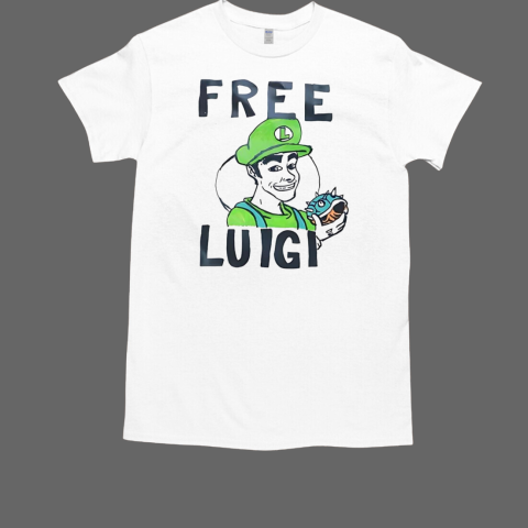 Free Luigi Mangione cartoon T-Shirt