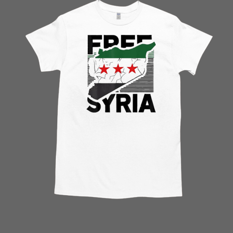 Free Syria Patriotic Syrian Flag T-Shirt