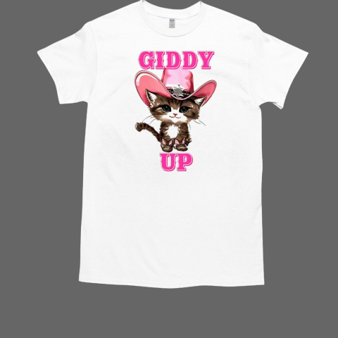 Giddy up cowboy cat T-Shirt