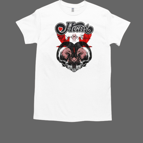 Heart Royal Flush Tour 2025 The Schedule T-Shirt