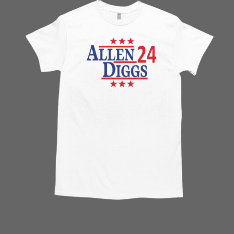 Josh Allen and Stefon Diggs 2024 Buffalo Bills T-Shirt