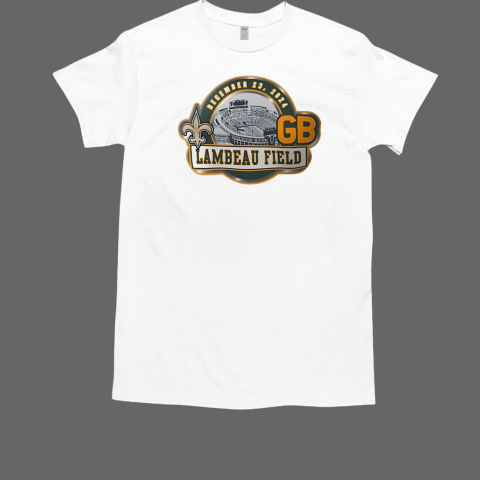 Lambeau field New Orlearn Saints vs Green Bay Packers 2024 T-Shirt