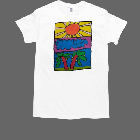 Vintage Doron Sun Light Cloud Nature Art 2024 T-Shirt