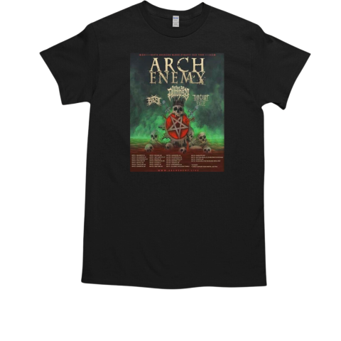 Arch Enemy North American Blood Dynasty Tour 2025 Tour T-Shirt