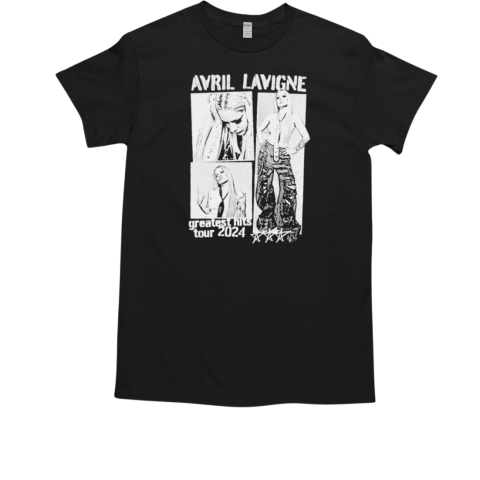 Avril Lavigne Greatest Hits Zine T-Shirt