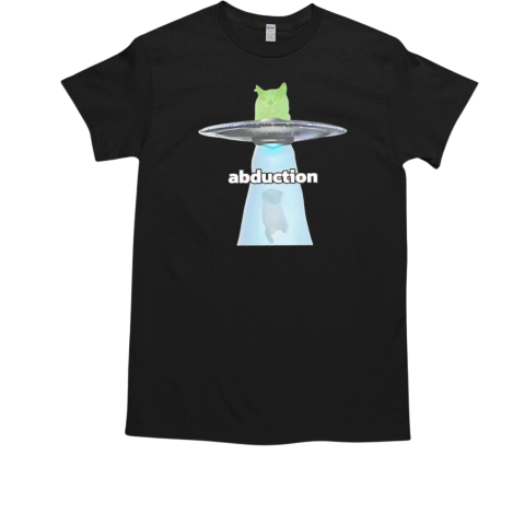 Cat Alien Abduction Cringey T-Shirt