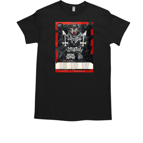 Decibel Magazine Tour 2025 T-Shirt