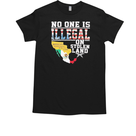 No one is illegal on stolen land retro T-Shirt