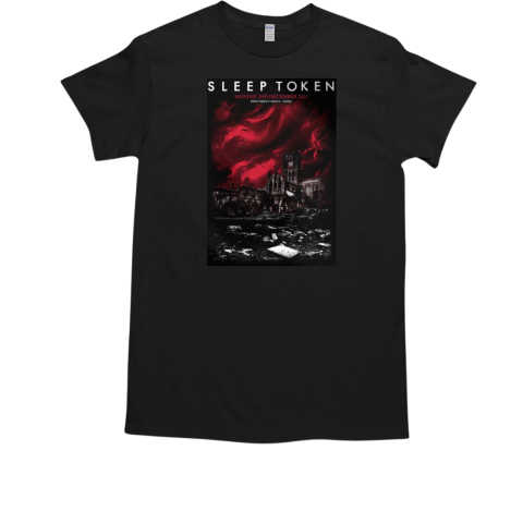 Sleep Token Music Live Show Exclusive Poster For Leeds On November 2th 2024 T-Shirt