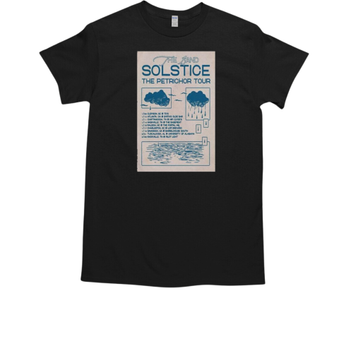 The Band Solstice The Petrichor Tour 2025 Poster T-Shirt