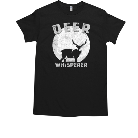 Vintage Deer Whisperer Funny Deer T-Shirt