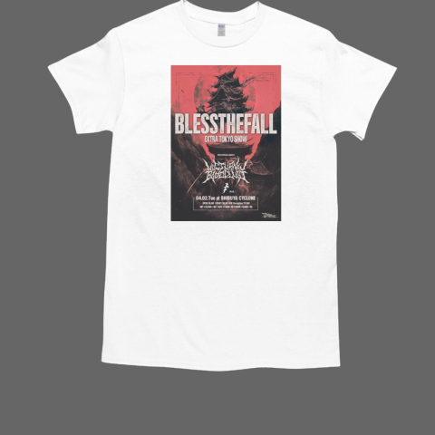 Blessthefall Japan Tour 2024 T-Shirt