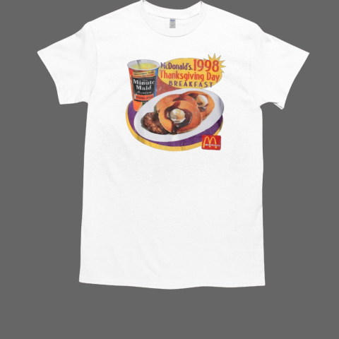 McDonald's 1998 Thanksgiving Day Breakfast T-Shirt