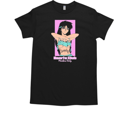 Lonely Hearts Club Anime Members Only T-Shirt