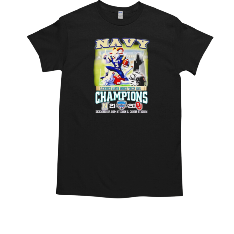 Navy Lockheed Martin Armed Forces Bowl Champions score mascot T-Shirt