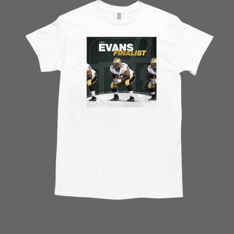 New Orleans Saints Jahri Evans Finalist Pro Football Hall of Fame Class of 2025 T-Shirt