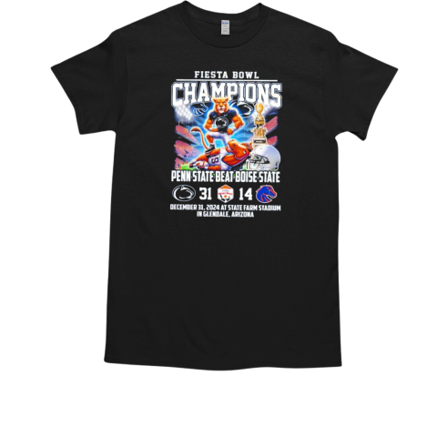 2024 Fiesta Bowl Champions Penn State Nittany Lions Beat Boise State T-Shirt