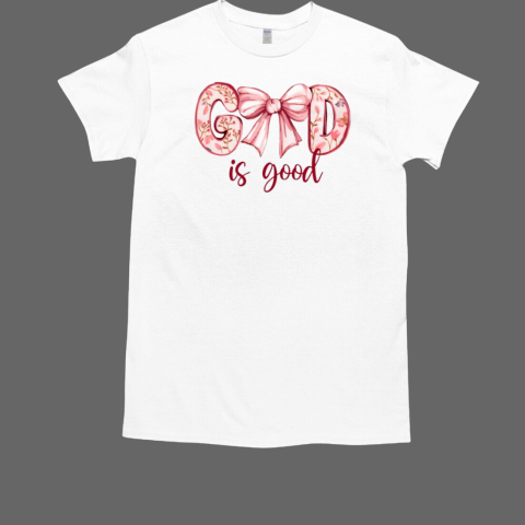 Bow Tie God Is Good T-Shirt