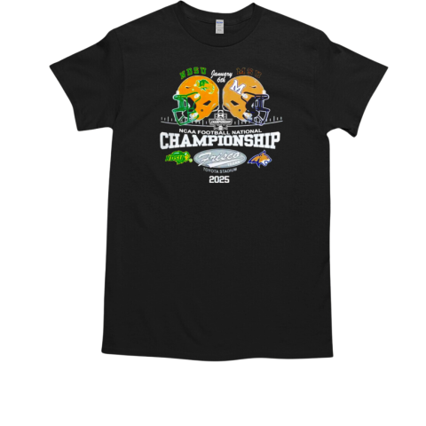 NDSU Bison vs Montana State NCAA football national championship Frisco Texas matchup T-Shirt