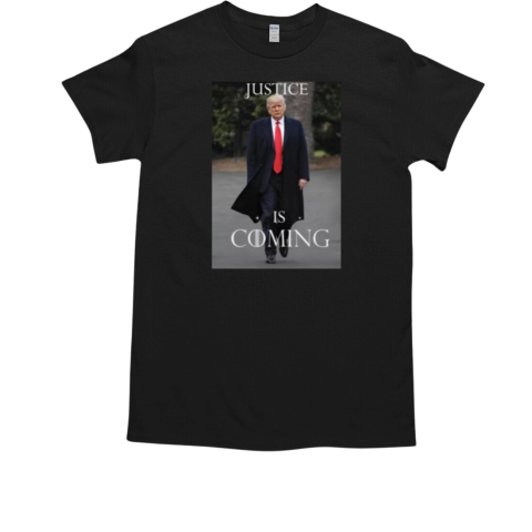 Official Sidney Powell Trump Justice Is Coming T-Shirt