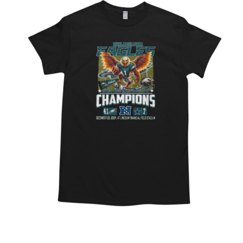 Philadelphia Eagles 2024 NFC East Division Champions T-Shirt