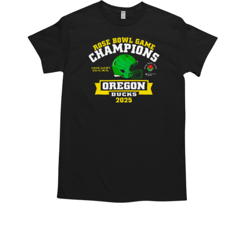 Rose Bowl Game Champions Oregon Ducks 2025 T-Shirt