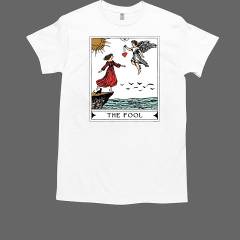 The fool tarot card angels Valentine's day T-Shirt