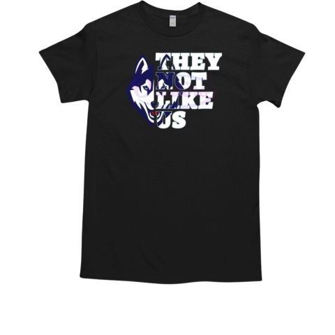 They Not Like Us Uconn Huskies College Football 2025 T-Shirt