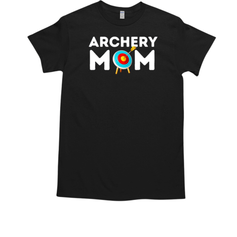 Archery Mom Funny Bow And Arrow Gift T-Shirt