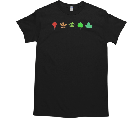 Forest Ecosystem Leaf T-Shirt