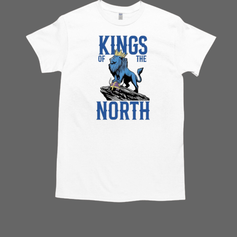 Kings of the North Detroit Lion Viking's presentation T-Shirt