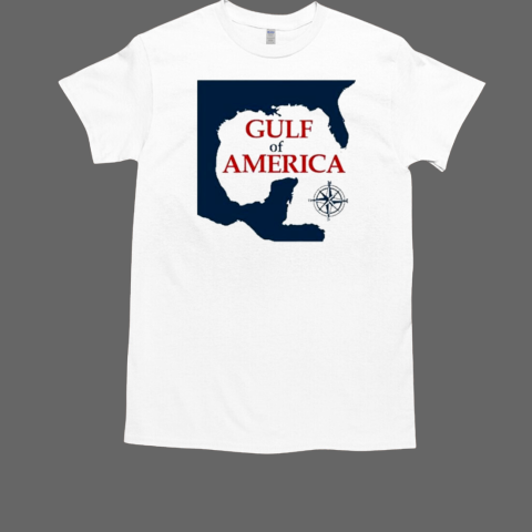 Gulf Of America Mexico Compass T-Shirt