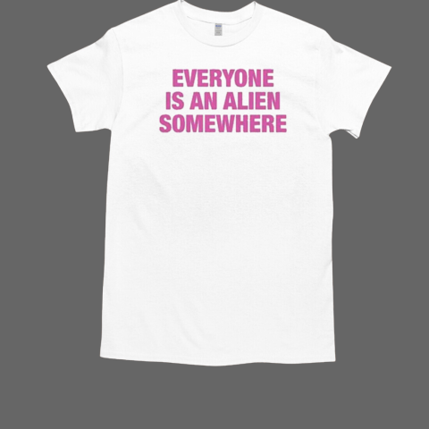 Coldplay Everyone Is An Alien Somewhere T-Shirt