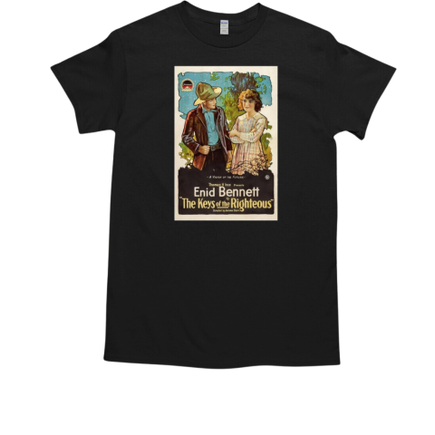 A Vision Of The Future Thomas H Ince Presents Enid Bennett The Keys Of The Righteous Art T-Shirt