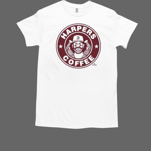 Bryce Harper Harpers Coffee MLBPA T-Shirt